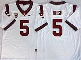 USC Trojans 5 Reggie Bush White College Football Jersey,baseball caps,new era cap wholesale,wholesale hats